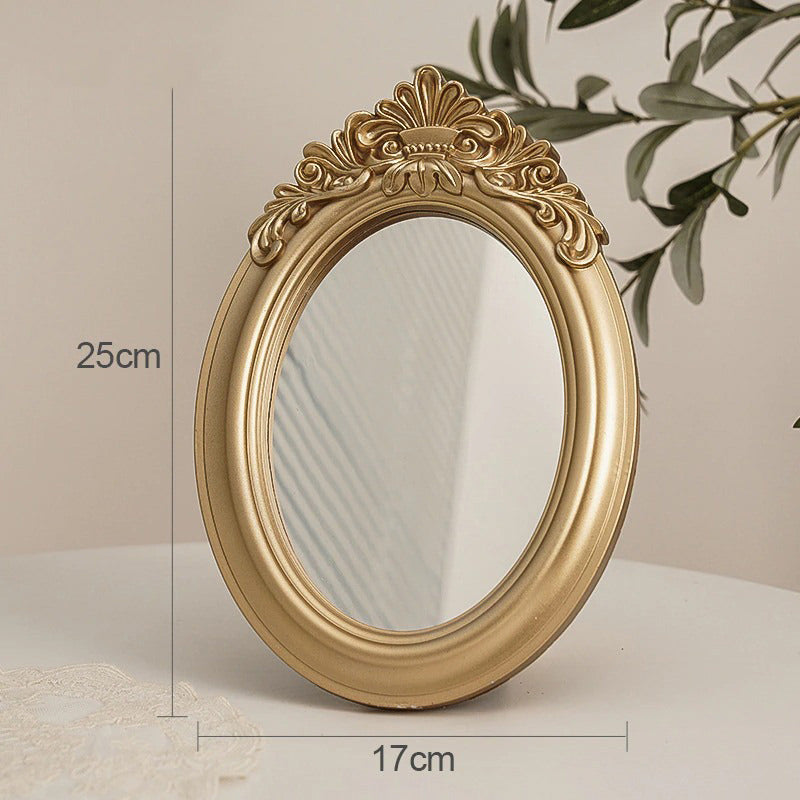 Vintage Golden ArtHoe Mirror — Considered Home Styling — Lifestyle 3