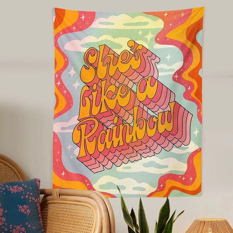 She's Like a Rainbow Tapestry — Considered Home Styling — Lifestyle 1