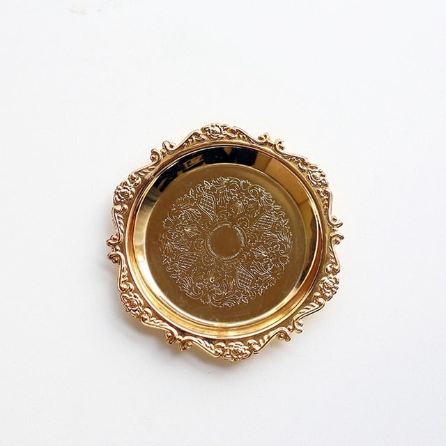 Retro Gloss Metal Jewelry Tray — Considered Home Styling — Lifestyle 3