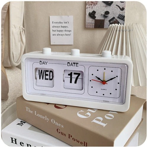 Vintage Mechanical Flip Clock — Considered Home Styling — Lifestyle 7