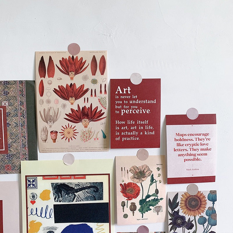 Vintage Art Wall Collage Cards — Considered Home Styling — Lifestyle 4