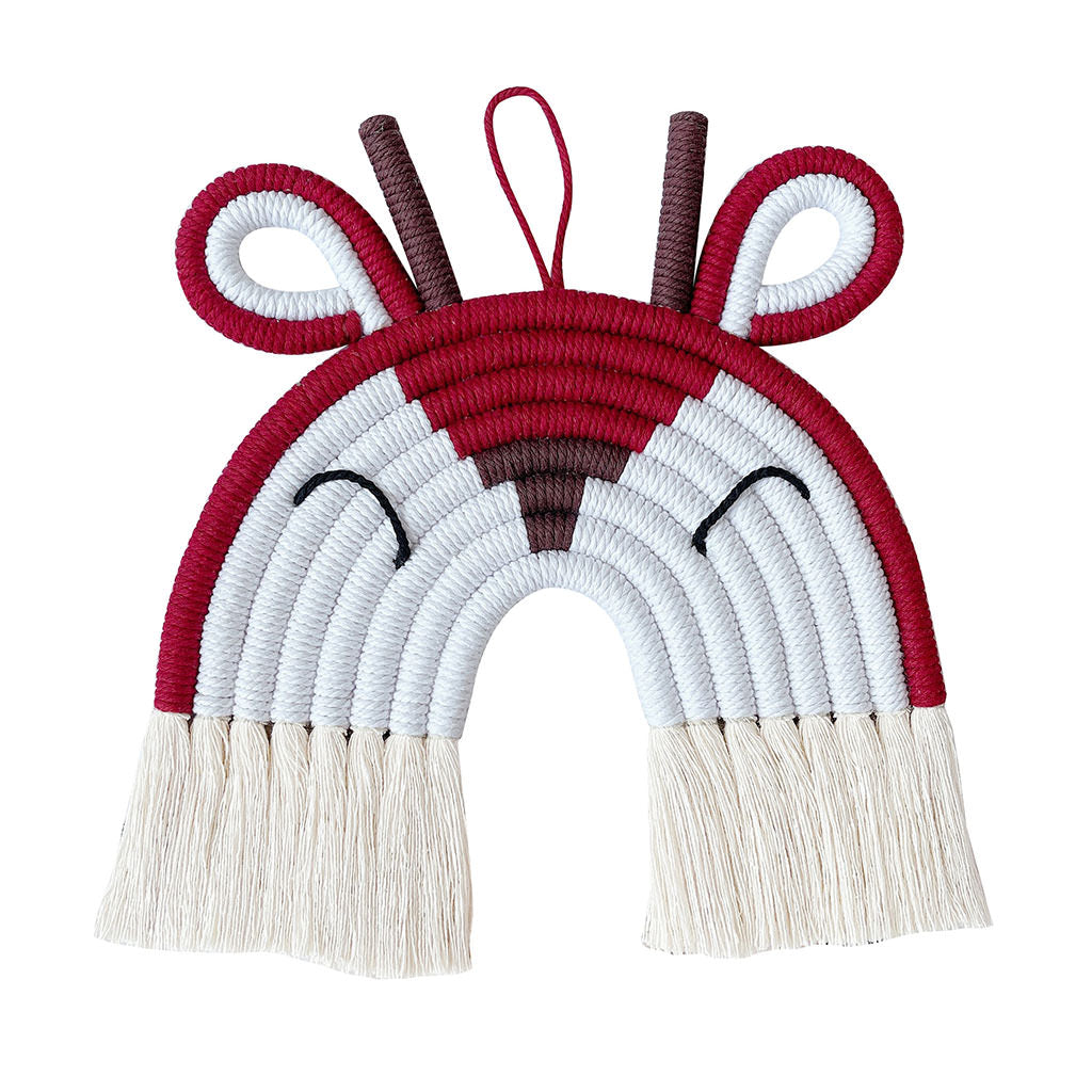 Weaved Rainbow Animals Wall Decor — Considered Home Styling — Lifestyle 3