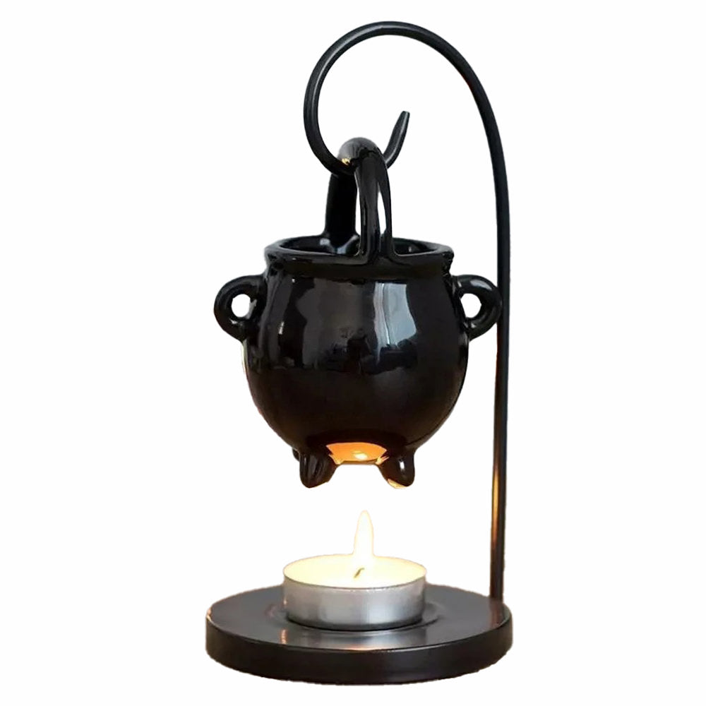 Witchcore Potion Pot Candle Holder — Decorative Vase for Considered Styling — Front view