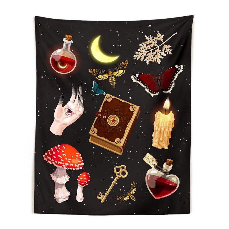 Witchcraft Kit Tapestry — Considered Home Styling — Front view