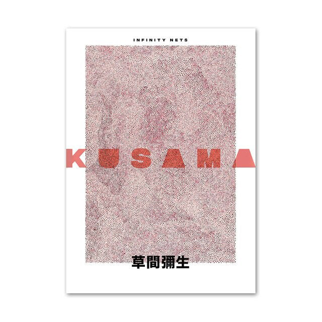 Japanese Pink Selection Canvas Posters — Considered Home Styling — Lifestyle 5