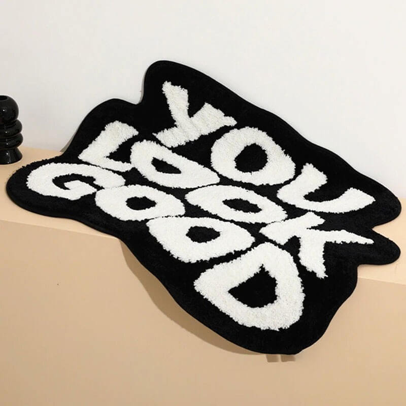 You Look Good Tufted Accent Rug — Soft Accent Rug for Bedroom Layering — Lifestyle 5