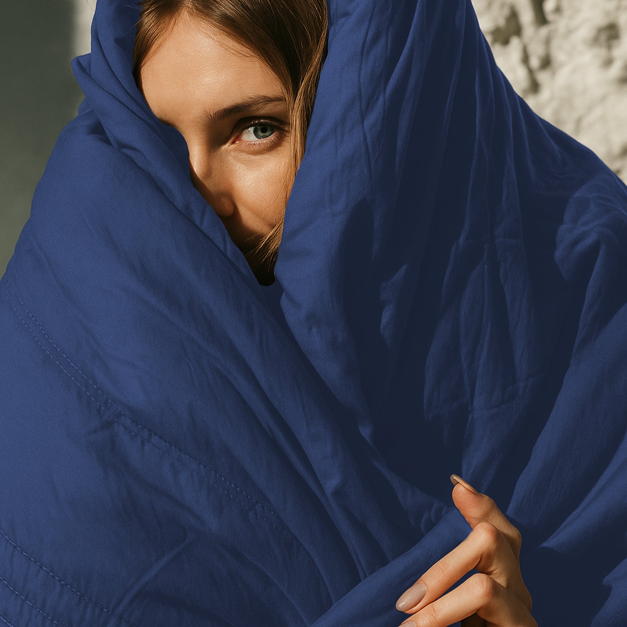 Cooling Weighted Blanket — Soft, Breathable Comfort for Sleep — Lifestyle 7