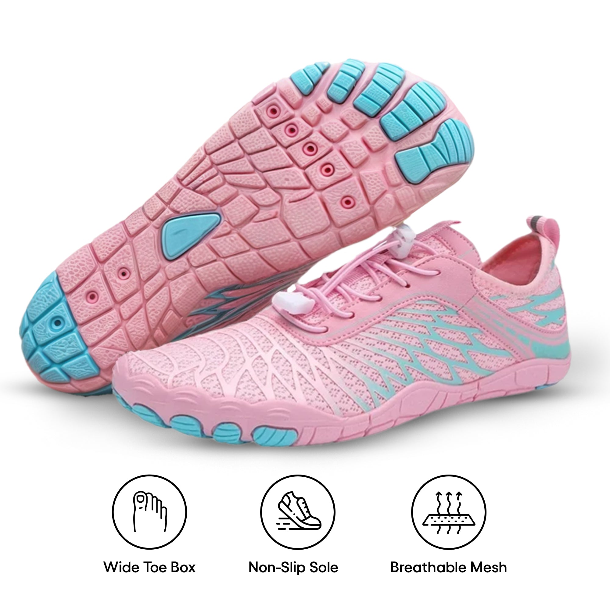 Barefoot Shoes Unisex — Wide Toe Box, Flexible Sole for Natural Movement