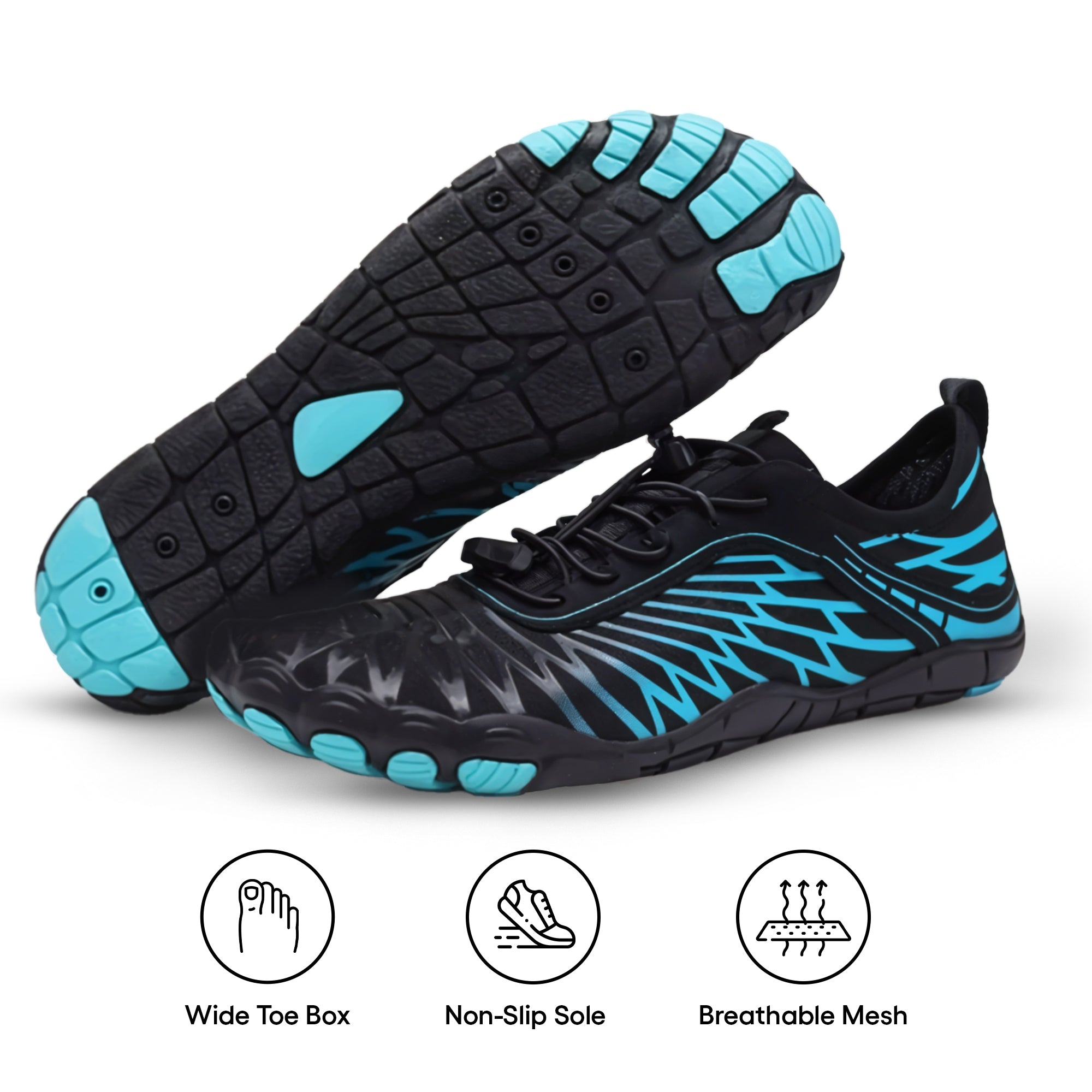 Barefoot Shoes Unisex — Wide Toe Box, Flexible Sole for Natural Movement