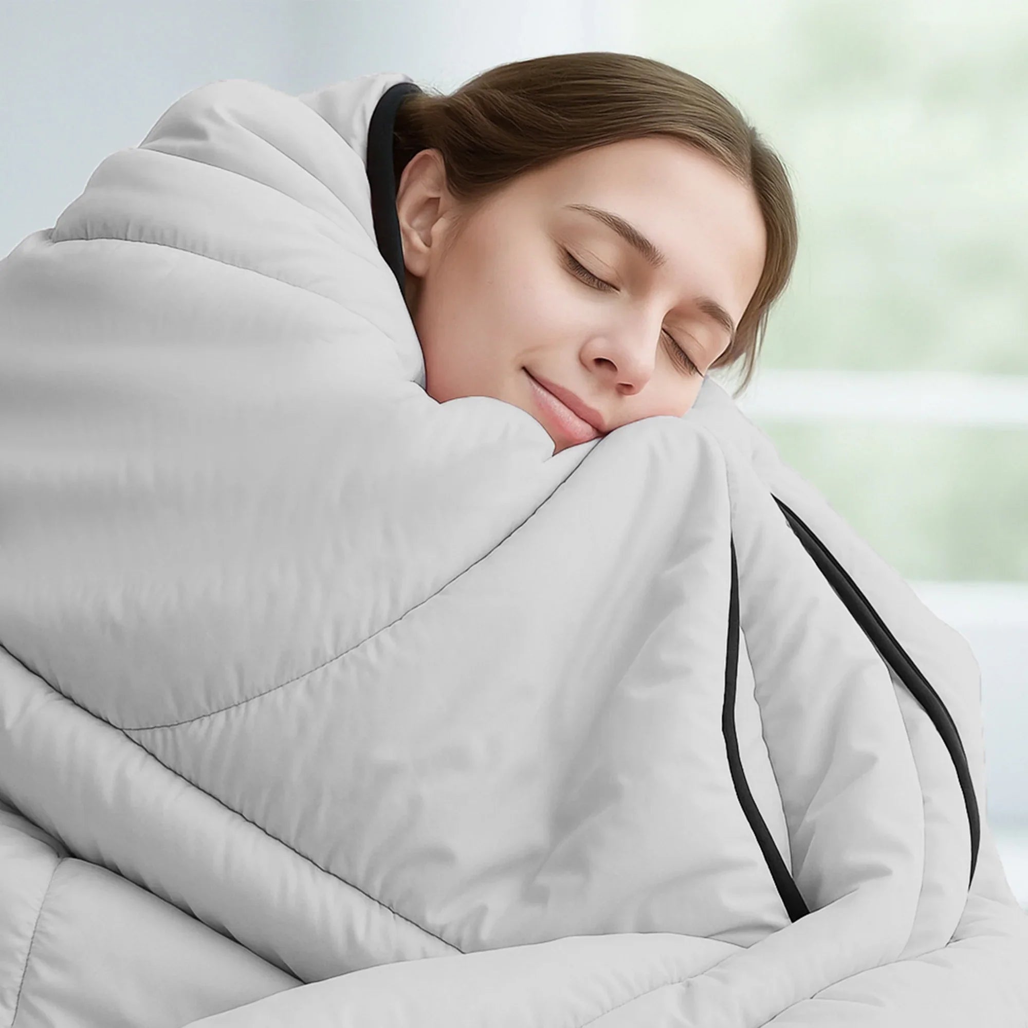 Cooling Weighted Blanket — Soft, Breathable Comfort for Sleep — Lifestyle 13