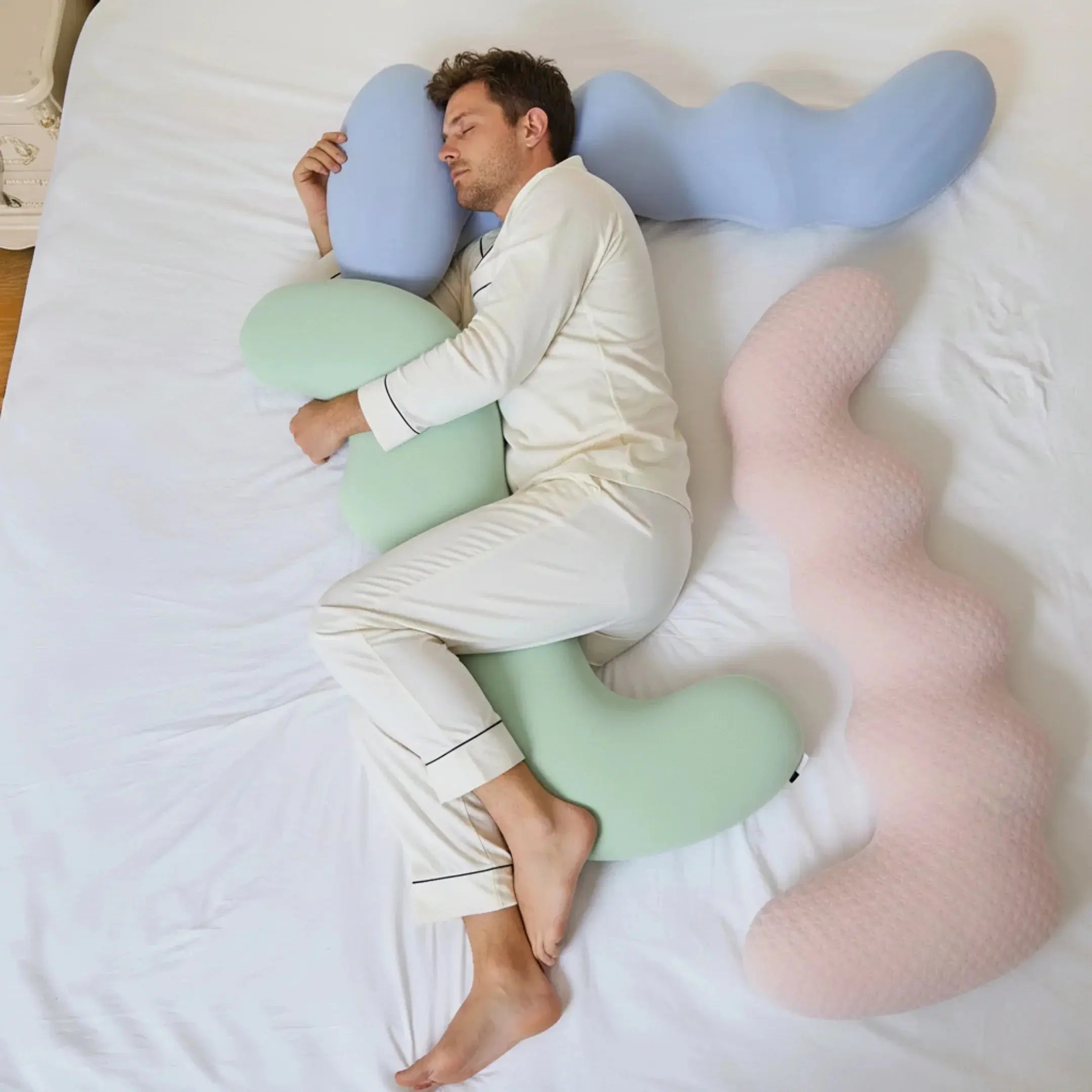 Dino Full Body Pillow 2.0 for Comfortable Sleep - Available in Children and Adult Sizes, Multiple Colours — Lifestyle 8