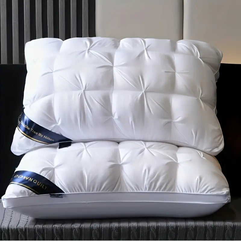 Luxury Hotel Bed Pillow — Plush Cloud-Like Comfort — Front view