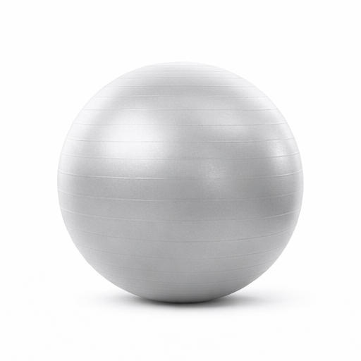 55cm Yoga Ball – Anti-Burst Pilates Stability Ball for Exercise, Core Training & Balance