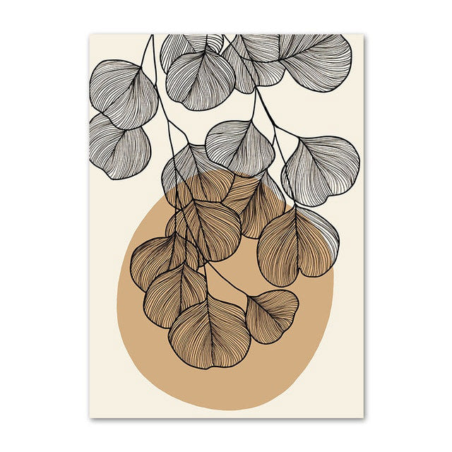 Lines and Faces Gallery Wall Canvas Posters — Considered Home Styling — Lifestyle 4