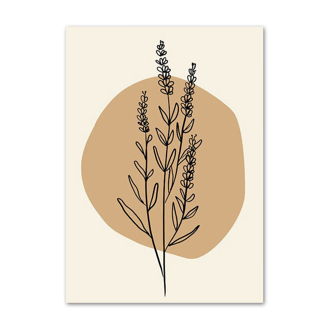 Lines and Faces Gallery Wall Canvas Posters — Considered Home Styling — Lifestyle 6