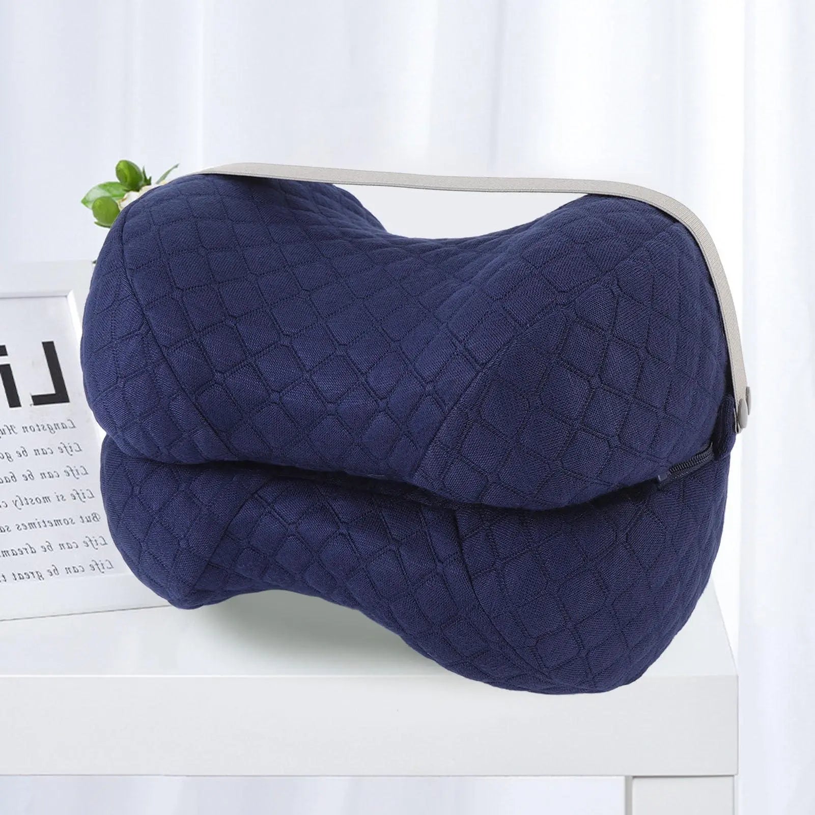 Hand-Knit Style Pillow — Lifestyle 5