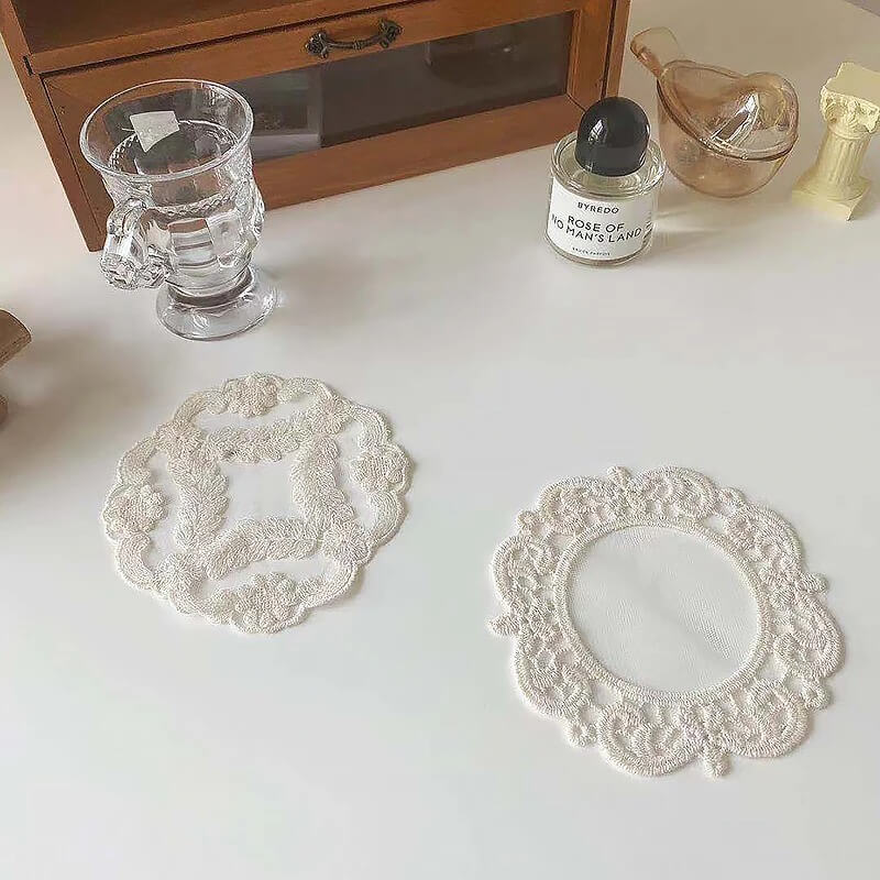 Doily Lace Coaster — Considered Home Styling — Detail