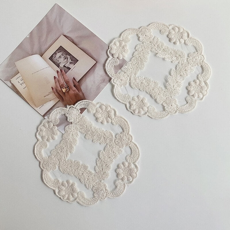 Doily Lace Coaster — Considered Home Styling — Lifestyle 2