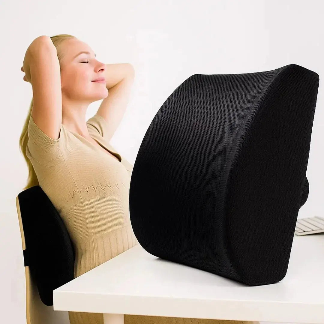 Lumbar-Support Pillow — Front view