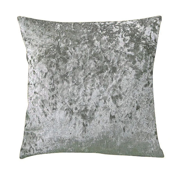 Crushed Velour Cushion — Soft-Touch 60cm Oversized Accent — Lifestyle 8