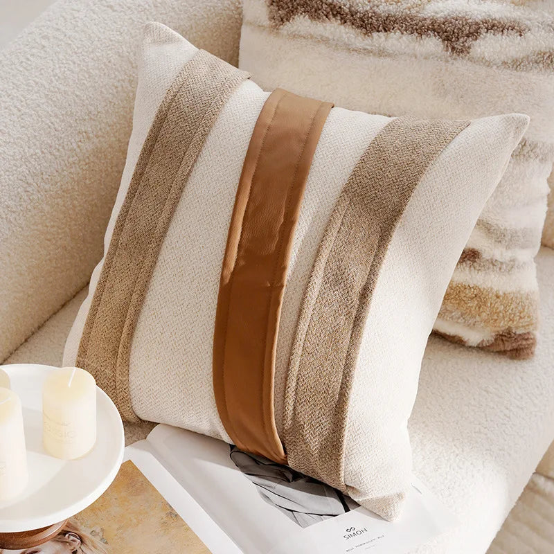 Geometric Tufted Cushion Cover — Scandi Accent Cover — Lifestyle 5