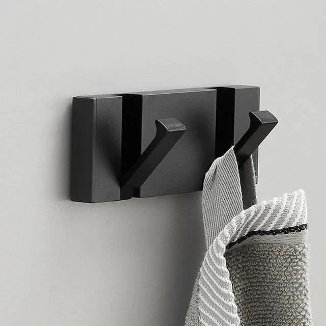 Stainless Steel Retractable Hook Rack — Wall-Mounted Organiser — Lifestyle 6