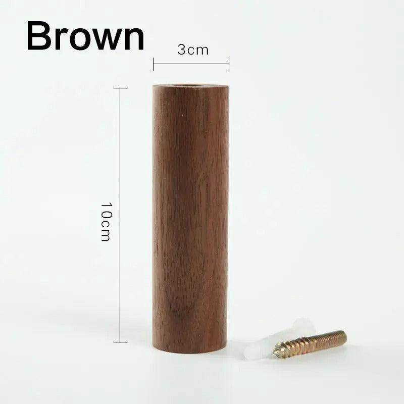 Angular Timber Wall Hook — Modern Geometric Peg — Lifestyle 10