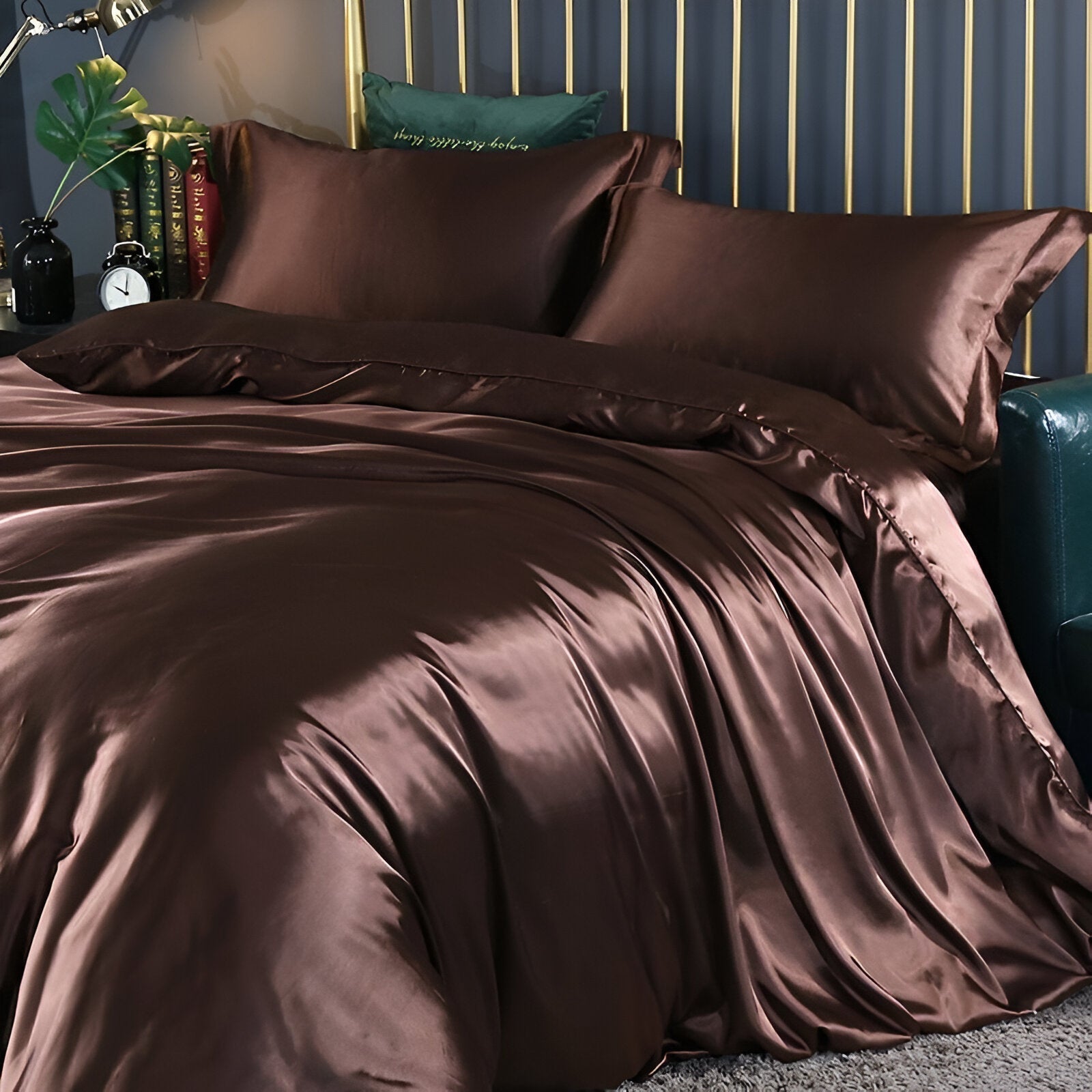 lavender-duvet-cover-set-silky-soft-3-piece-bedroom-ensemble#Colour_Brown