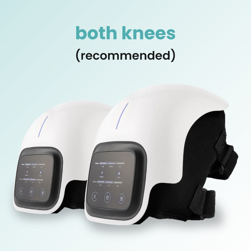 Knee Comfort Wrap — 3-in-1 Heat, Compression & Vibration — Detail