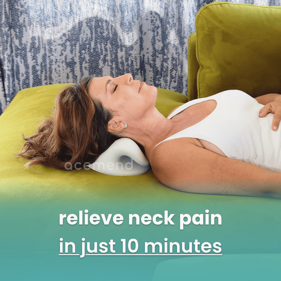 Cervical Comfort Cushion — 3-in-1 Neck Support Stretcher — Lifestyle 6