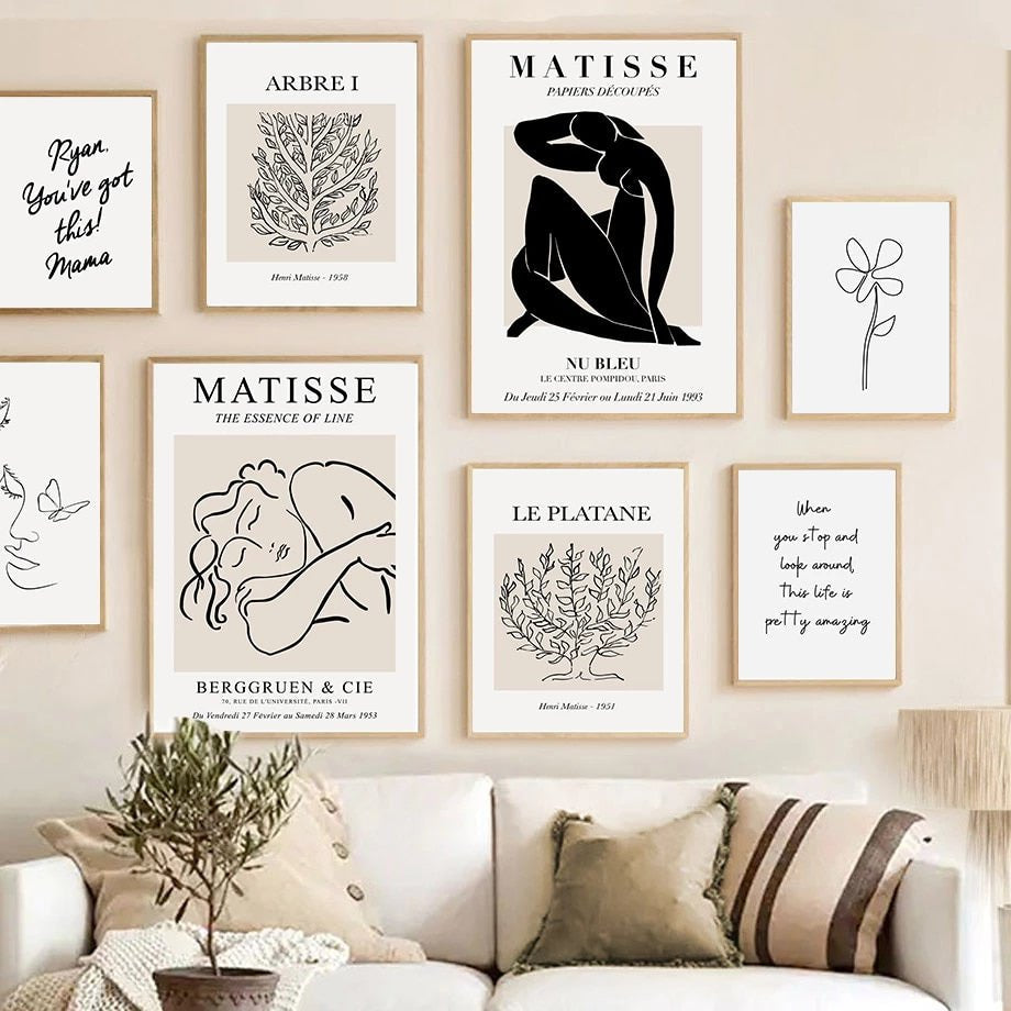 Outline Art & Quotes Canvas Posters — Considered Home Styling