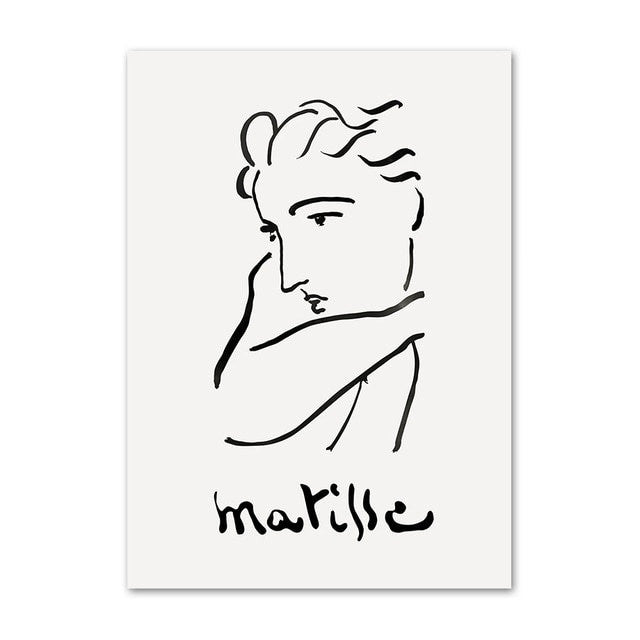 Outline Art & Quotes Canvas Posters — Considered Home Styling