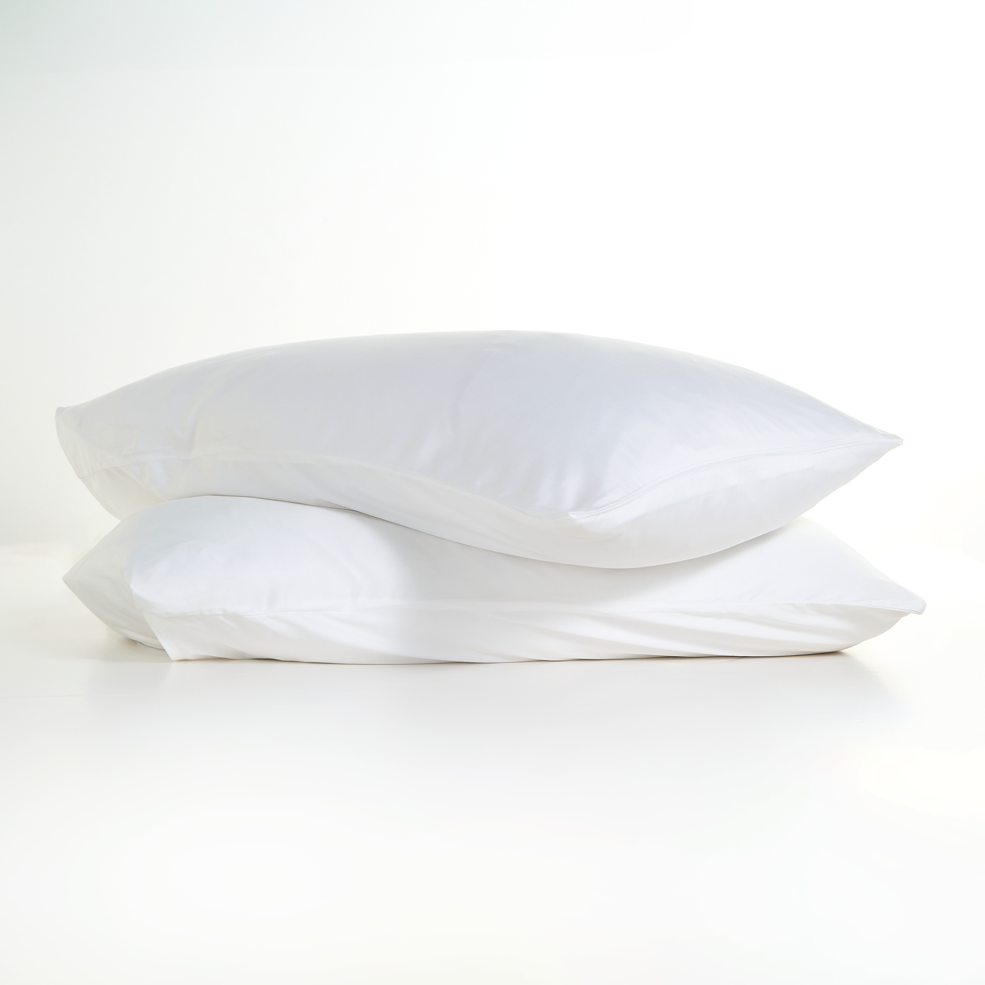 Bamboo Viscose Pillowcases — Cool-Touch, Pet-Friendly Pair — Front view