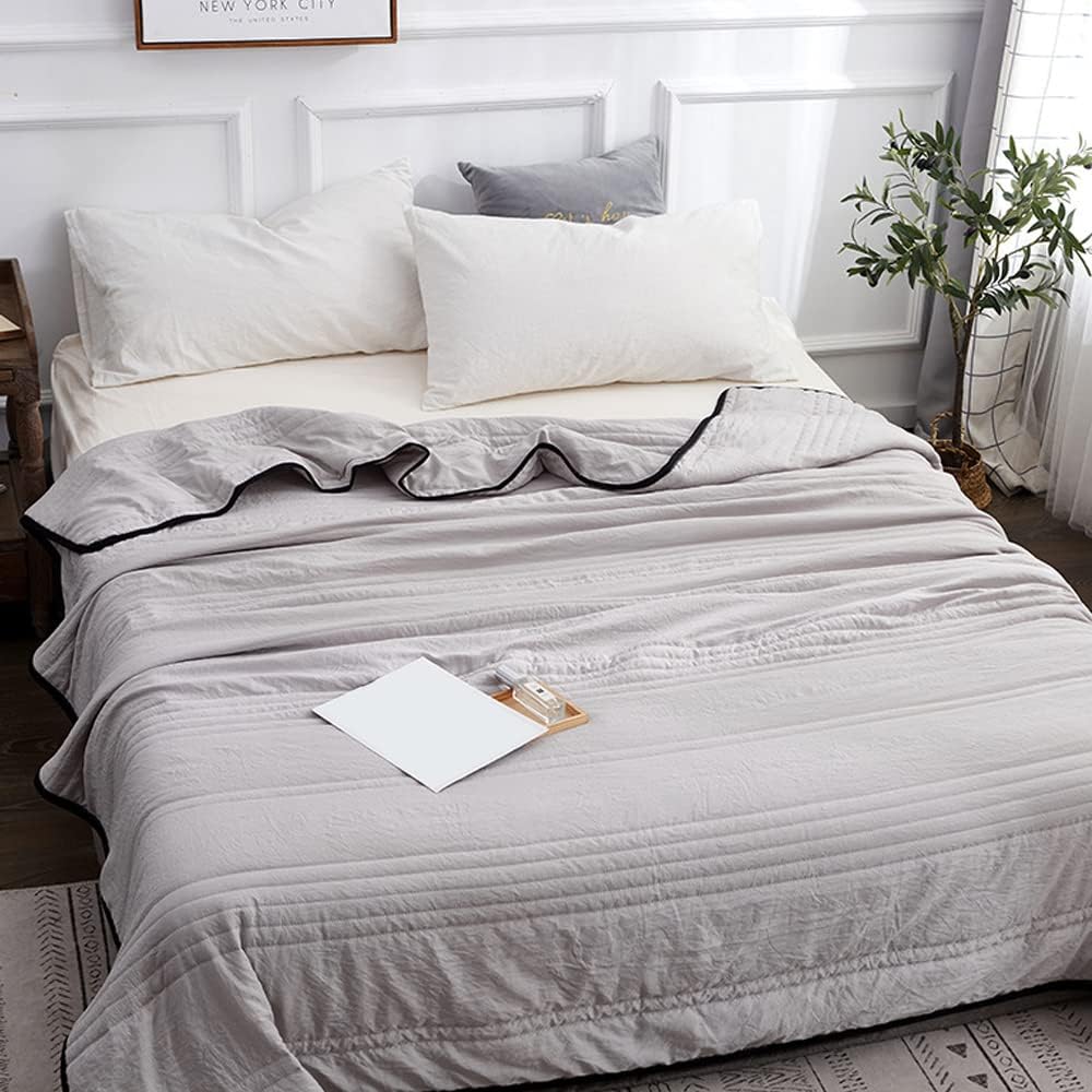 Ice Cooling Blanket — Moisture-Wicking, Channel-Stitched — Front view