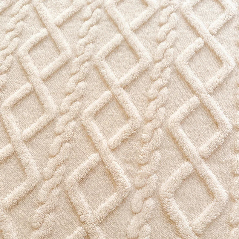 Luxe Soft Fitted Bed Sheet — Textured Cotton-Blend for All-Season Comfort — Lifestyle 8