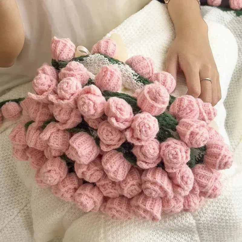 Forever Bloom Blanket: Soft, Cozy Sleep Companion in Red, Purple, Blue, Pink - Available in 110cm & 150cm Diameters — Lifesty
