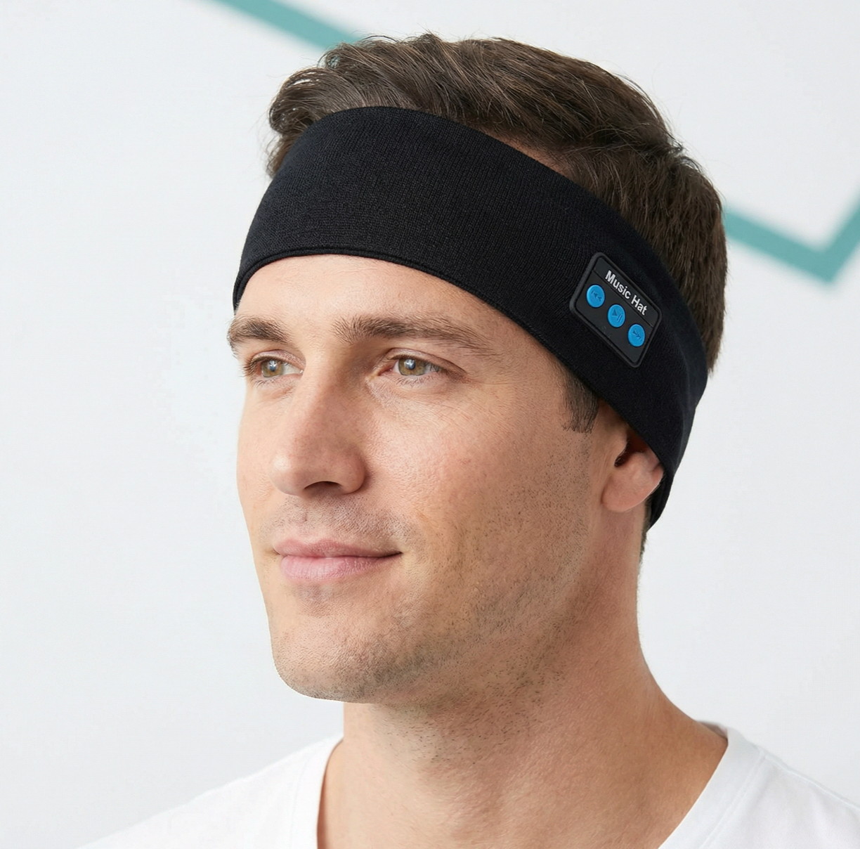 Bluetooth Sleep Headband - Wireless Audio Headband for Music, Meditation & Comfortable Sleep