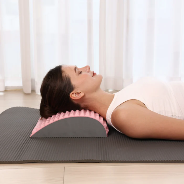 Lumbar Support Cushion — Curved Foam Stretcher for Lower Back Comfort — Lifestyle 5