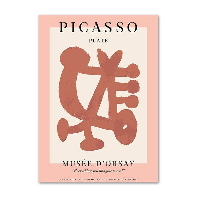 Peachy Themed Art Canvas Posters — Considered Home Styling — Lifestyle 4