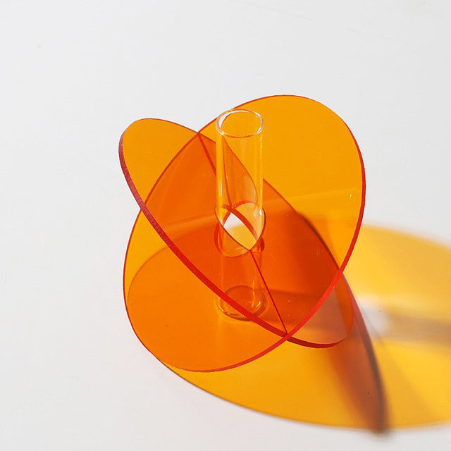 Acrylic X Modern Vase — Decorative Vase for Considered Styling — Lifestyle 4