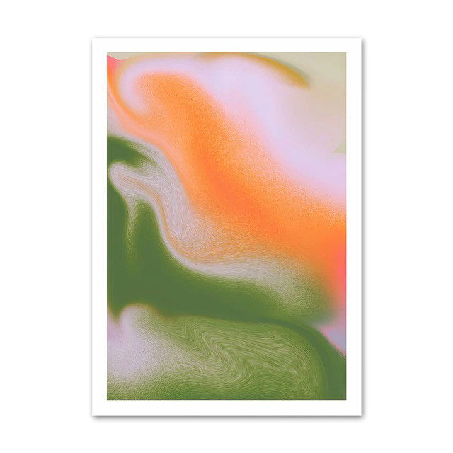 Abstract Waves Canvas Posters — Considered Home Styling — Lifestyle 7