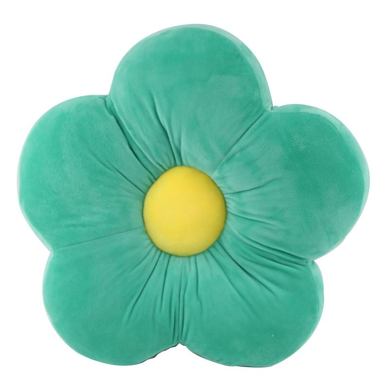 Stuffed Flower Cushion — Sculptural Plush Throw Pillow for Soft Styling — Lifestyle 3