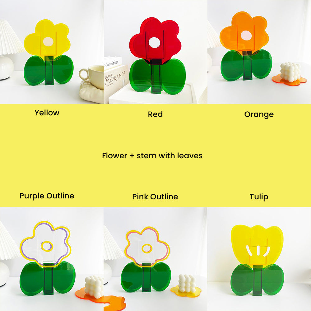 Flower Acrylic Vase — Decorative Vase for Considered Styling — Lifestyle 2