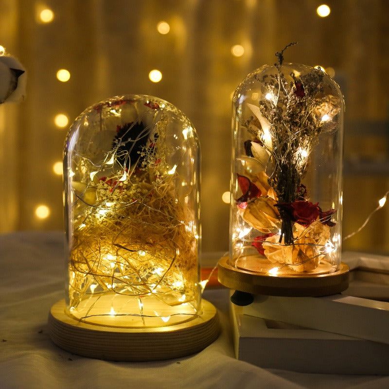 Thin Wire Fairy Lights — Warm LED Mood Lighting for Bedside — Lifestyle 3