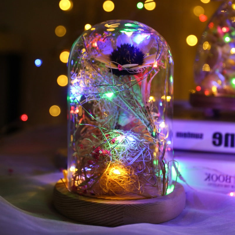 Thin Wire Fairy Lights — Warm LED Mood Lighting for Bedside — Lifestyle 4