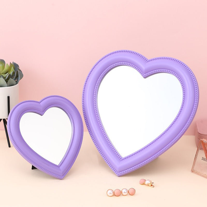 Heart Shaped Mirror — Considered Home Styling — Detail