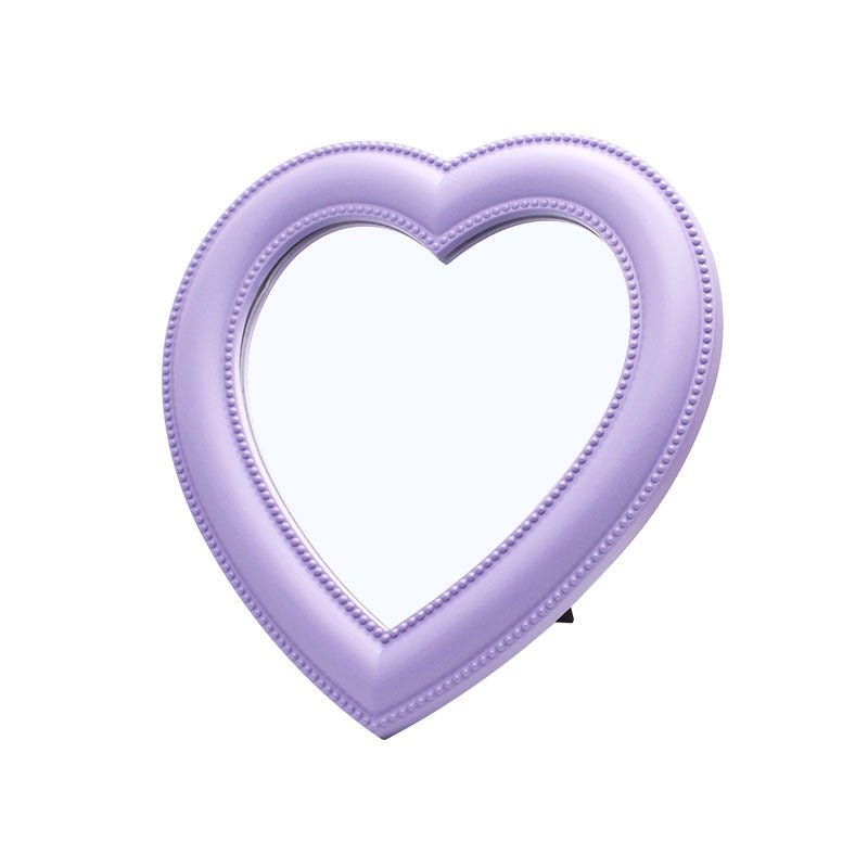 Heart Shaped Mirror — Considered Home Styling — Front view
