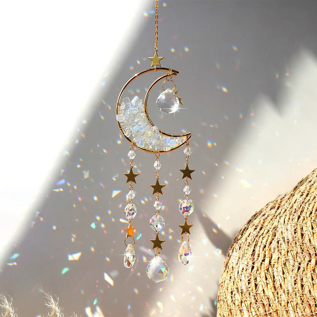 Amethyst Moon Suncatcher — Considered Home Styling — Lifestyle 8