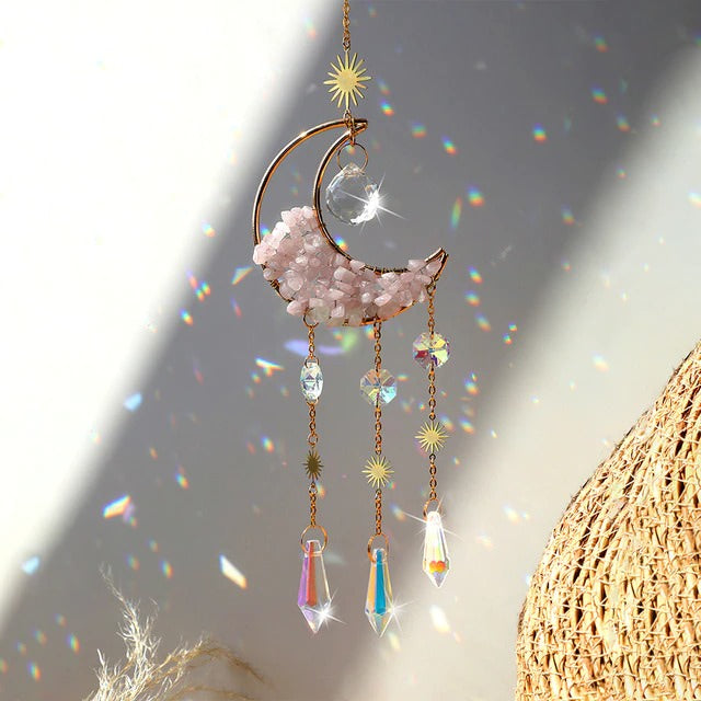 Amethyst Moon Suncatcher — Considered Home Styling — Lifestyle 7