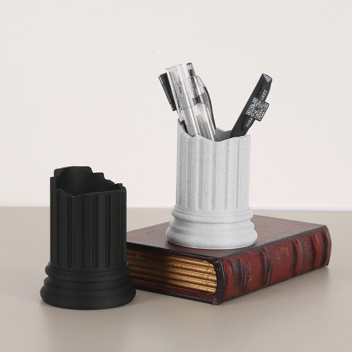 Ancient Column Pen Holder — Considered Home Styling — Lifestyle 3